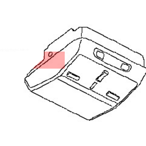 قطعه اصلی Box Assy-Console, Roof فابریک نیسان