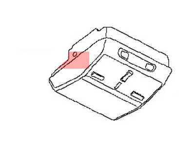 قطعه اصلی Box Assy-Console, Roof فابریک نیسان