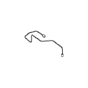 قطعه اصلی Tube Assy-Brake, Master Cylinder To Front فابریک نیسان (جلو)