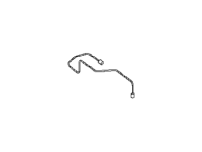 قطعه اصلی Tube Assy-Brake, Master Cylinder To Front فابریک نیسان (جلو)