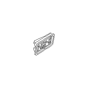 مجرای هوای خروجی چپ نیسان ماکسیما استوک اصلی OEM کد 76805-2Y000