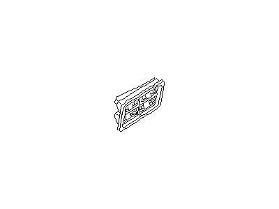 قطعه اصلی Duct-Drafter, Outlet LH فابریک نیسان (سمت چپ)