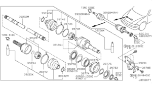 Front Drive Shaft (FF)