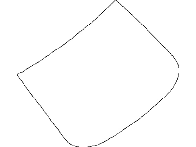 قطعه اصلی Glass-Rear Window فابریک نیسان (عقب)