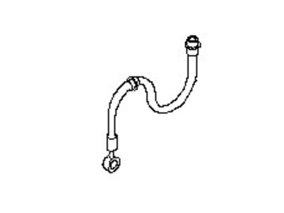 قطعه اصلی Hose Assy-Brake, Front فابریک نیسان (جلو)