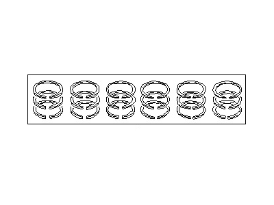 رینگ پیستون استوک اصلی نیسان ماکسیما OEM کد 12035-2Y903