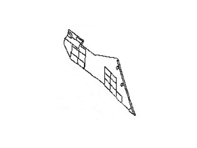 قاب زیر داشبورد سمت راست ماکسیما استوک اصلی OEM کد 68920-3Y100