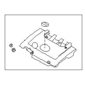 قاب مانیفولد هوا ماکسیما استوک اصلی OEM کد 14041-5Y700 فابریک ژاپن