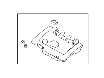 قاب مانیفولد هوا ماکسیما استوک اصلی OEM کد 14041-5Y700 فابریک ژاپن