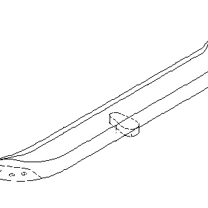 قطعه اصلی Air Spoiler Assy-Rear فابریک نیسان (عقب)