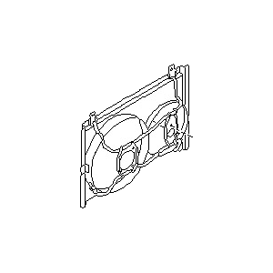 قطعه اصلی Shroud Assy-Radiator فابریک نیسان