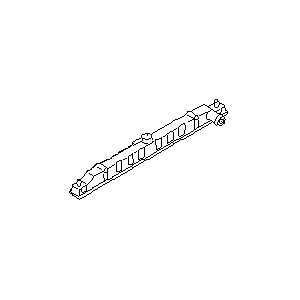 قطعه اصلی Tank-Radiator, Upper فابریک نیسان (بالا)