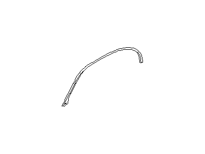 قطعه اصلی Weatherstrip-Roof Drip, RH فابریک نیسان (سمت راست)